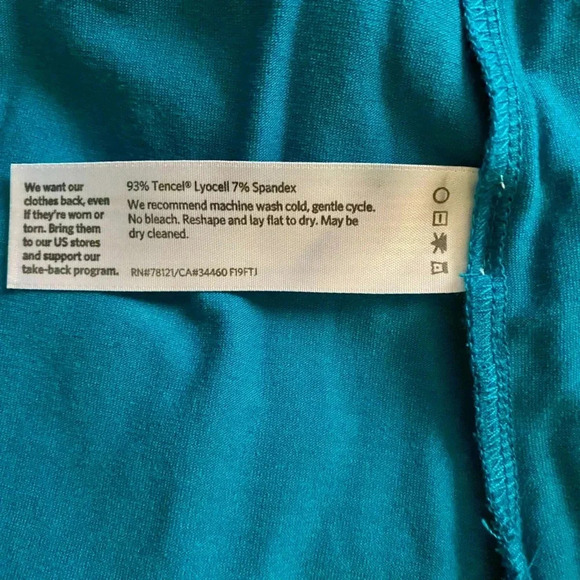 EILEEN FISHER | Stretch Jersey Knit Crew Neck Easy Fit, Long Length Size XS - Picture 10 of 12